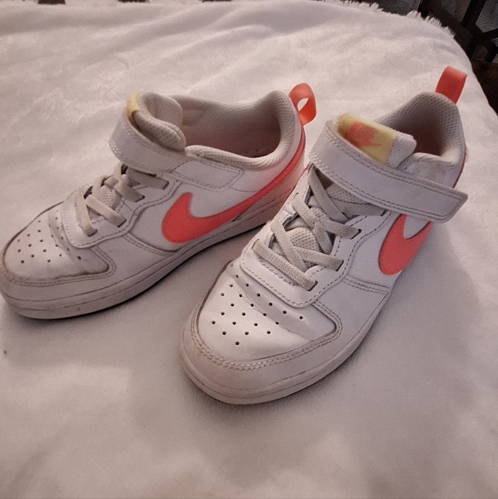 Nike Kids White Court Sneakers